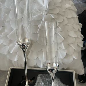 Vera Wang flute glasses
